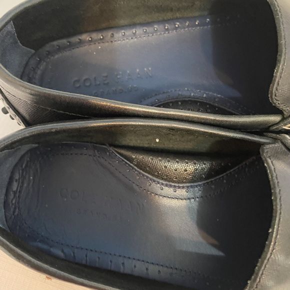 Cole Haan  Men’s Loafers Size 8‎ Black Slip On Shoes Driving Moccasin - Picture 8 of 10